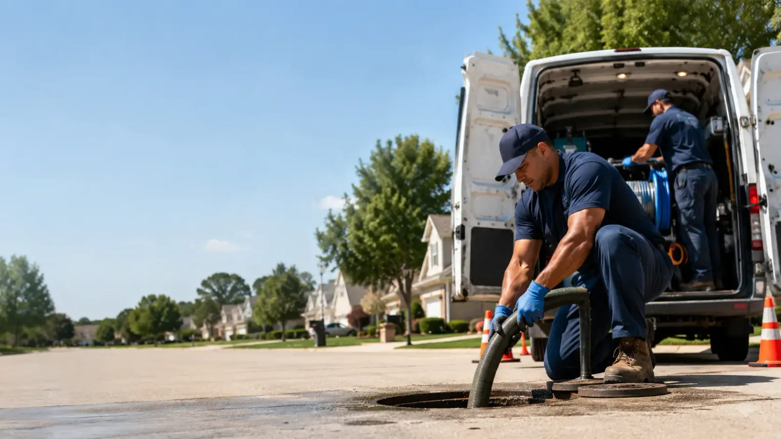 Sewer Backup Cleanup services in Newark, TX